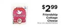 ShopRite Friendship Cottage Cheese offer