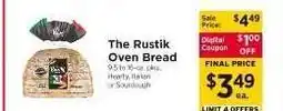 ShopRite The Rustik Oven Bread offer