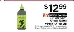 ShopRite Graza Extra Virgin Olive Oil offer