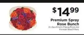 ShopRite Premium Spray Rose Bunch offer