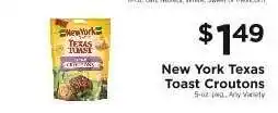 ShopRite New York Texas Toast Croutons offer