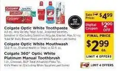 ShopRite Colgate Products offer