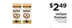ShopRite Unique Pretzels offer