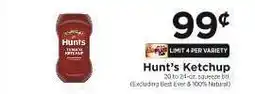 ShopRite Hunt's Ketchup offer