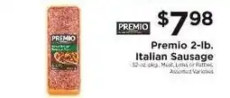 ShopRite Premio 2-lb. Italian Sausage offer