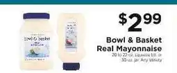 ShopRite Bowl & Basket Real Mayonnaise offer