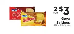 ShopRite Goya Saltines offer