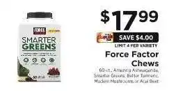 ShopRite Force Factor Chews offer