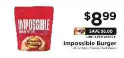 ShopRite Impossible Burger offer