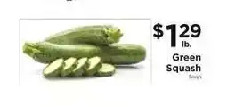 ShopRite Green Squash offer