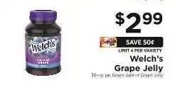 ShopRite Welch’s grape jelly offer