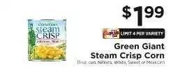 ShopRite Green Giant Steam Crisp Corn offer