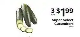 ShopRite Super Select Cucumbers offer