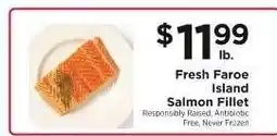 ShopRite Fresh Faroe Island Salmon Fillet offer