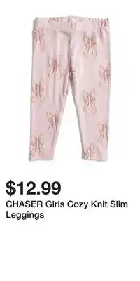 TJ Maxx CHASER Girls Cozy Knit Slim Leggings offer