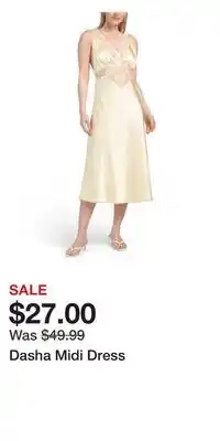 TJ Maxx Dasha Midi Dress offer