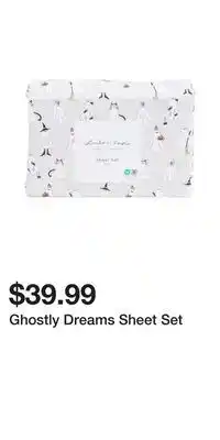 TJ Maxx Ghostly Dreams Sheet Set offer