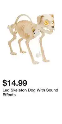 TJ Maxx Led Skeleton Dog With Sound Effects offer