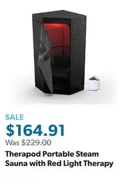 Sam's Club Therapod Portable Steam Sauna with Red Light Therapy offer