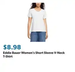 Sam's Club Eddie Bauer Women's Short Sleeve V-Neck T-Shirt offer