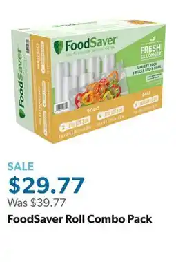 Sam's Club FoodSaver Roll Combo Pack offer