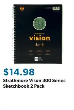 Sam's Club Strathmore Vison 300 Series Sketchbook 2 Pack offer