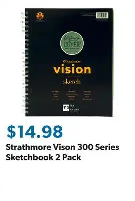 Sam's Club Strathmore Vison 300 Series Sketchbook 2 Pack offer