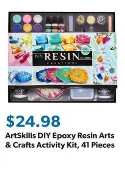 Sam's Club ArtSkills DIY Epoxy Resin Arts & Crafts Activity Kit, 41 Pieces offer