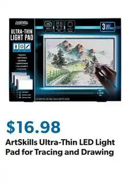 Sam's Club ArtSkills Ultra-Thin LED Light Pad for Tracing and Drawing offer
