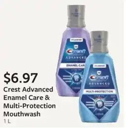 Fareway Crest Advanced Enamel Care & Multi-Protection Mouthwash offer