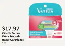Fareway Gillette Venus Extra Smooth Razor Cartridges offer