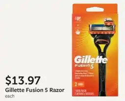 Fareway Gillette Fusion 5 Razor offer