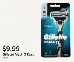 Fareway Gillette Mach 3 Razor offer