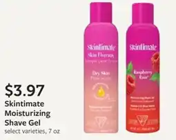 Fareway Skintimate Moisturizing Shave Gel offer