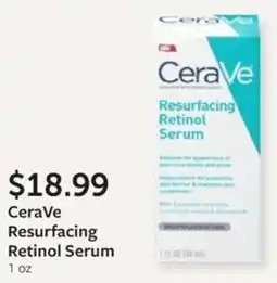 Fareway CeraVe Resurfacing Retinol Serum 1 oz offer