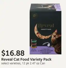 Fareway Reveal Cat Food Variety Pack offer