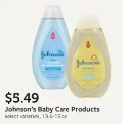 Fareway Johnson's Baby Care Products offer