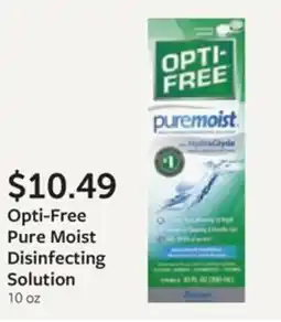 Fareway Opti-Free Pure Moist Disinfecting Solution offer