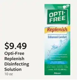 Fareway Opti-Free Replenish Disinfecting Solution offer