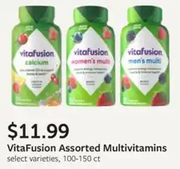 Fareway VitaFusion Assorted Multivitamins offer