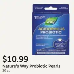 Fareway Nature's Way Probiotic Pearls offer