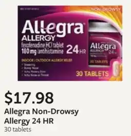 Fareway Allegra Non-Drowsy Allergy 24 HR offer