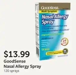 Fareway GoodSense Nasal Allergy Spray offer