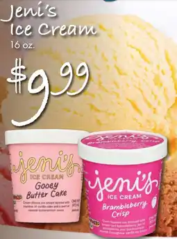 Gristedes Jeni's Ice Cream offer