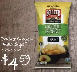 Gristedes Boulder Canyon Potato Chips offer