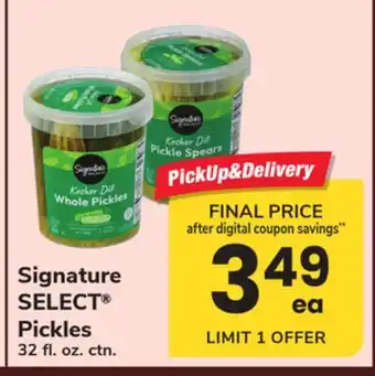 ACME Signature SELECT Pickles offer