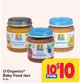 ACME O Organics Baby Food Jars offer