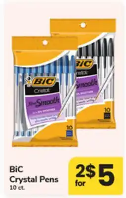 ACME BiC Crystal Pens offer