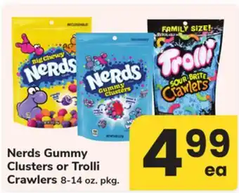 ACME Nerds Gummy Clusters or Trolli Crawlers offer