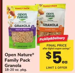 ACME Open Nature Family Pack Granola offer